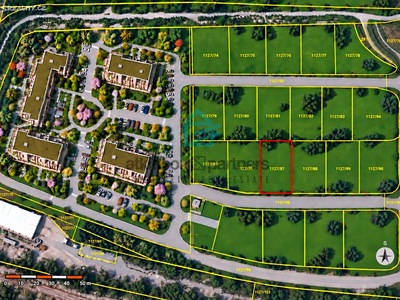 rovinatého pozemku o výměře 941 m² Nad Pilou, Hluboká nad Vltavou